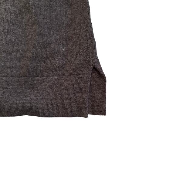 Kate Spade Girls Sz 14y sweater Cotton embroidered flowers sequins pink grey NWT - Picture 8 of 11